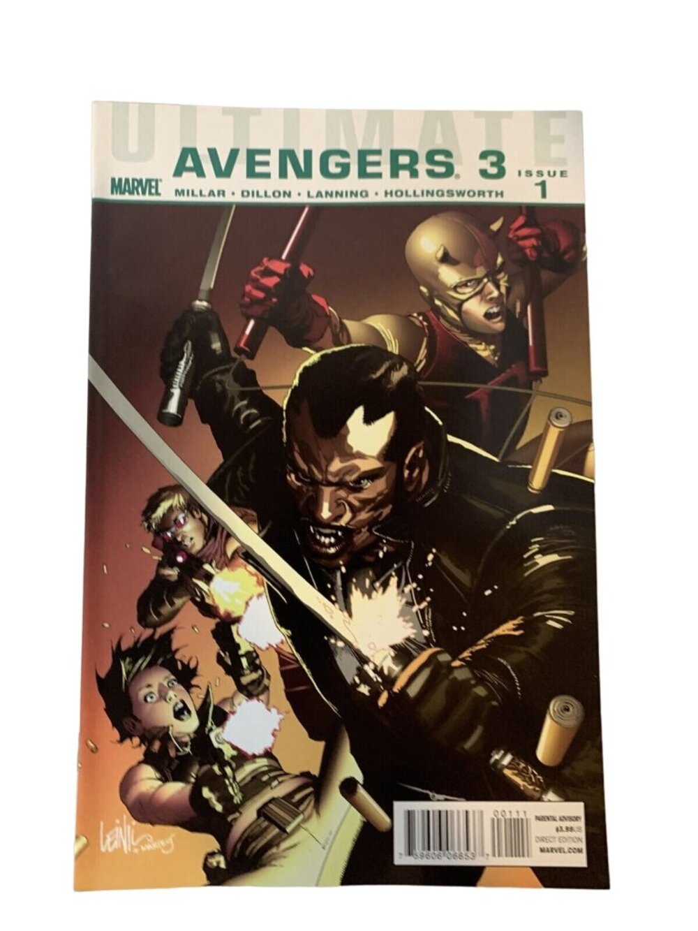 Ultimate Avengers 3 Issue 1 Marvel October 2010 Direct Edition VF/NM